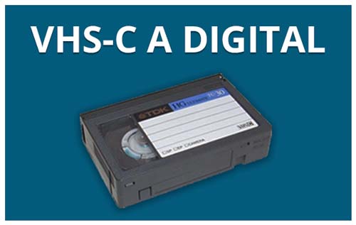 Pasar VHS-C a digital en Tenerife